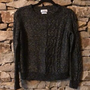 Black and gold sweater size M